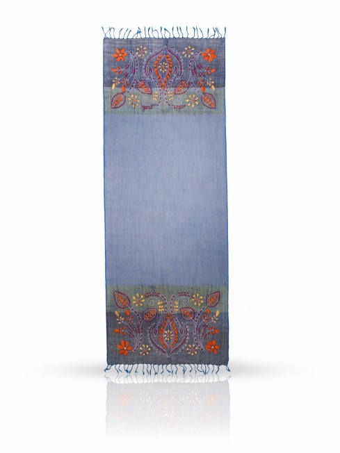 Палантин Женский ZW.EMB/BLUE